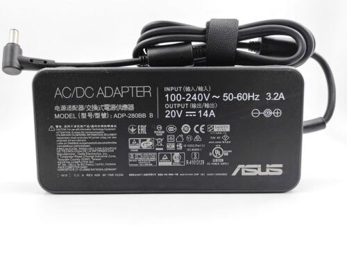 Genuine 280W 7.4*5.0mm MSI GE65 Raider 9SF-006 9SF-049 Charger Adapter - Foto 1 di 6