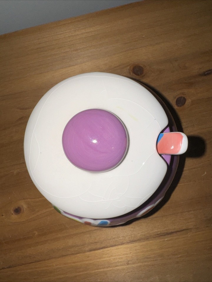 Jelly Bean Candy Dish With Spoon By Xiehong Ceramics eBay