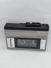Panasonic Mini Cassette Recorder Made In Taiwan Small Size