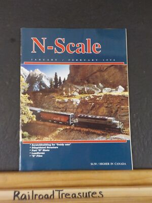N Scale Magazine 1996 Januarry February Landforms Dilapidated Structure Scratch