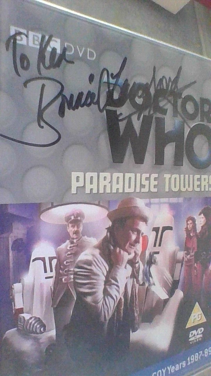Doctor Who - Paradise Towers DVD  signed autograph by BONNIE LANGFORD - Mel Bush
