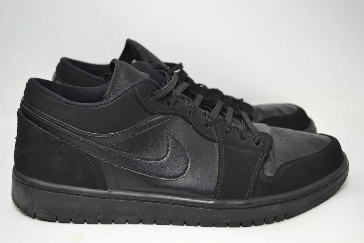 Jordan 1 Low Triple Black for Sale | Authenticity Guaranteed | eBay