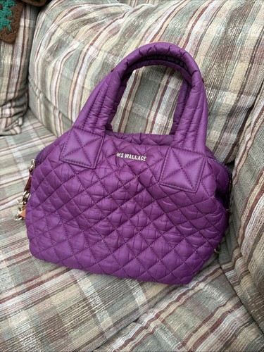 MZ Wallace Micro Sutton Tote Purple