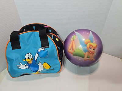 Disneys Tinkerbell 'n Pixie Dust Collectors Edition Bowling Ball Undrilled W Bag
