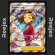 Aroma Lady - 199/203 - Ultra Rare - Evolving Skies - Pokemon Card - NM/M