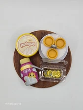 Miniverse Make It Mini Diner Series 2 Lemon Tartlets Open but unmade