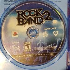 MTV Games Rock Band 2 Sony PlayStation 3 PS3 T-Teen 2008 Disc Only