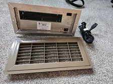 Tjernlund Hvac Supplies 4"X10" Steel Register Booster Fan Brown W/ Silent Blower