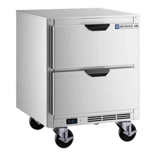 Beverage-Air UCFD27AHC-2 27" Undercounter Freezer with 2 Drawers