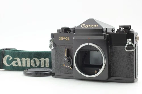 [Exc+5 w/ Strap] Canon F-1 Late Model 35mm Film Camera Body From JAPAN