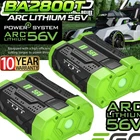 2PACK EGO POWER+ (BA1400) 56V 2.5Ah LITHIUM-ION RECHARGEABLE BATTERY BA1400T