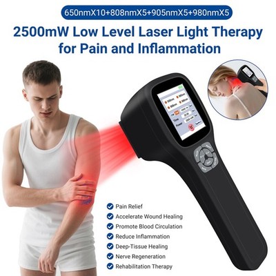 2.5W Pain Management Laser Therapy Device for Arthritis Elbow Joint Pain Relief