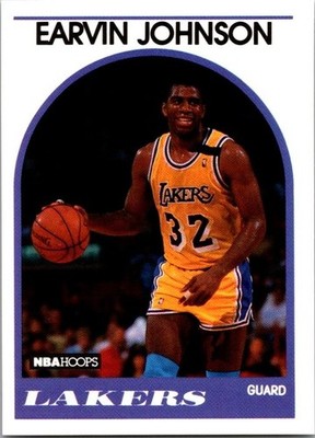 1989-90 NBA Hoops Magic Johnson [Base] Base Set