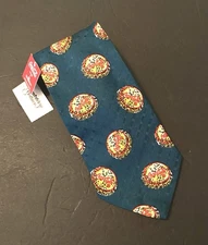 Vintage NWT COCA COLA Men’s Tie Strawbridge & Clothier 100% Silk Made in Italy