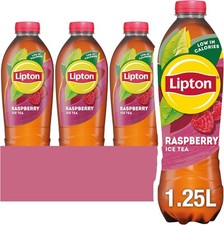 Lipton? Raspberry? Bottled Ice Tea 1.25 L (Pack of 6)low calorie,Fast Delivery??