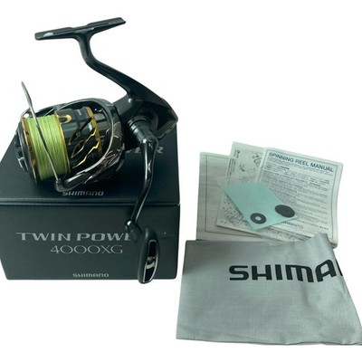 SHIMANO Spinning reel 04147 20 Twin Power 4000XG