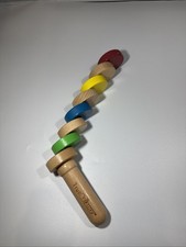 True Balance Handheld Wooden Toy by Excite "STEM" Coordination, Fine Motor Skill
