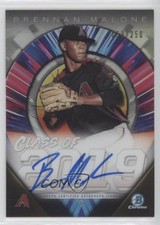 2019 Bowman Draft Chrome Class of 53/250 Brennan Malone #C19A-BM Auto 0g4