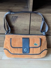 Borsa a tracolla Lacoste in velluto a coste compatta L18 moda 6 - arancione intenso