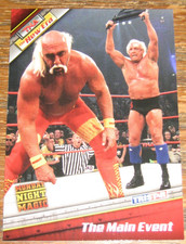 2010 TRISTAR TNA Wrestling New Era #84 Hulk Hogan vs Ric Flair wwe wwf