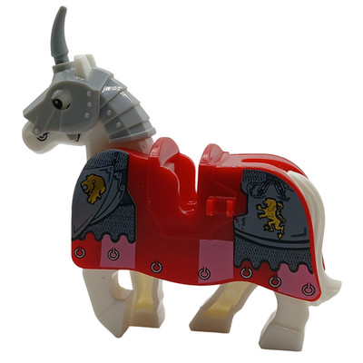 City Animals Medieval Warhorse for LEGO Building Blocks Sets
