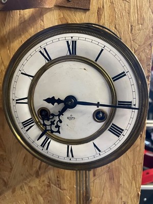 Gustav Becker Uhrwerk (läuft und schlägt) von Regulator Wanduhr