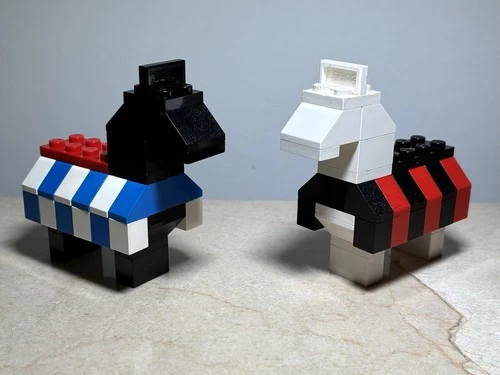 LEGO Classic Castle Knights Tournament 383 6083 Horse & Barding VTG