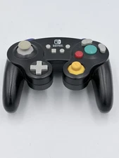 Nintendo Switch Gamecube Black Wired Controller No Cord Tested