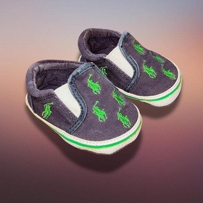 Polo-ralph-lauren Men's multi First-shoes-baby-shoes