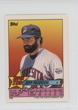 1989 Super Star Sticker Back Cards Jeff Reardon Ron Darling Marty Barrett 10ou