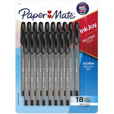 Paper Mate InkJoy 100ST Ballpoint Pens, Medium 1 Count (Pack of 1), Black 