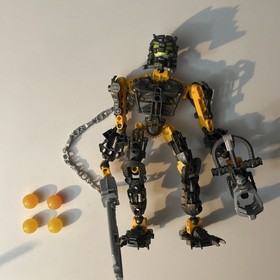 LEGO Bionicle Toa Inika Set Of 6 complete 100% w/ instructions and 24 projectile