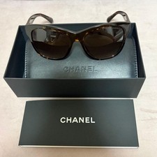 CHANEL Logo Sunglasses CH5380 Asian Fit Brown