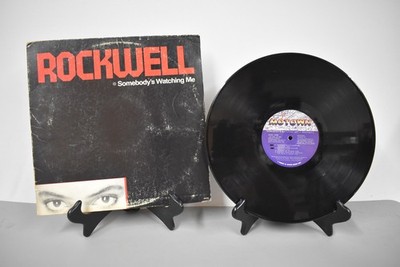 Rockwell Somebody s Watching Me LP 1984 Motown EX