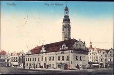 E 1717 Schlesien Ortsansicht Bunzlau Bolesławiec 