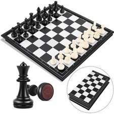 Schach Magnetisch Klappbar Kind 6+ Reisen Brett Spiel Strategieschach