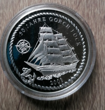 Deutschland  Medaille 50 Jahre Gorch Fock 2008 Versilbert - PP
