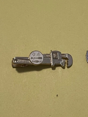UA Local Union Vintage Tie Clip Pin Plumbers And Steamfitters - product listing photo