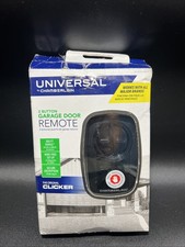 Chamberlain KLIK5U-BK2 Clicker Universal 2-Button Garage Door Opener Remote