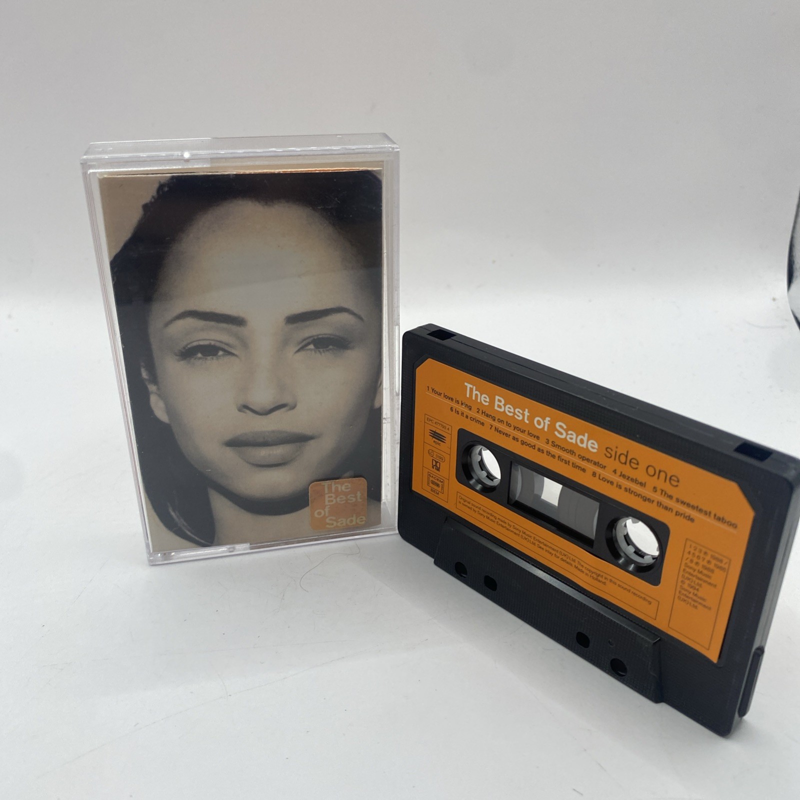 SADE – The Best Of Sade Cassette Tape Very Rare With Hype Sticker