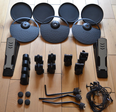 Yamaha dtx400 e Schlagzeug Ersatzteile Drums Becken Pedale Schellen Arm Füße Kabel