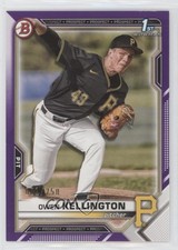 2021 Bowman Draft Purple 21/250 Owen Kellington #BD-120 13c1