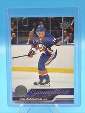 William Dufour 2023-24 Upper Deck #206 Young Guns Rookie Islanders