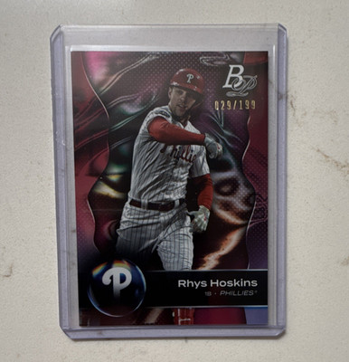 2023 Bowman Platinum Rhys Hoskins #2  29/199 Phillies