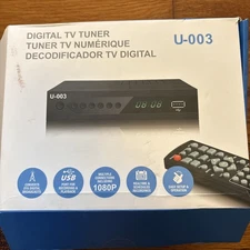 2020 model U-003 TV Receiver tvbox H. 264 Decodificador