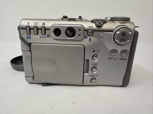 Canon PowerShot G3 PC1032 4.0MP Digital Camera - Silver - For Parts Only As Is - Picture 3 of 24