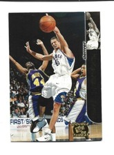 1998 Press Pass Double Threat #3 Raef LaFrentz RC, Kansas Jayhawks