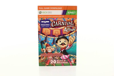 Xbox 360 Kinect Game Carnival Games In Action code PAL