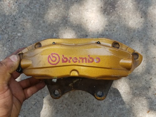 2003-2008 INFINITI G35 NISSAN 350Z RIGHT LEFT FRONT BREMBO GOLD BRAKE CALIPER - Picture 10 of 20