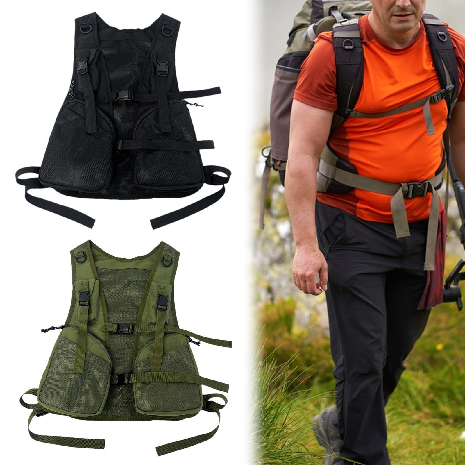Vest Bag Runner Rucksack with Reflective Strip and Multi Pockets for Men and Women Fashion Design-image